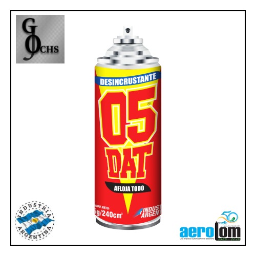 (05DES) DESOXIDANTE/DESINCRUSTANTE "05" X 240 CM3. - LUBRICANTE, GRASA, DESENGRASAN - VARIOS