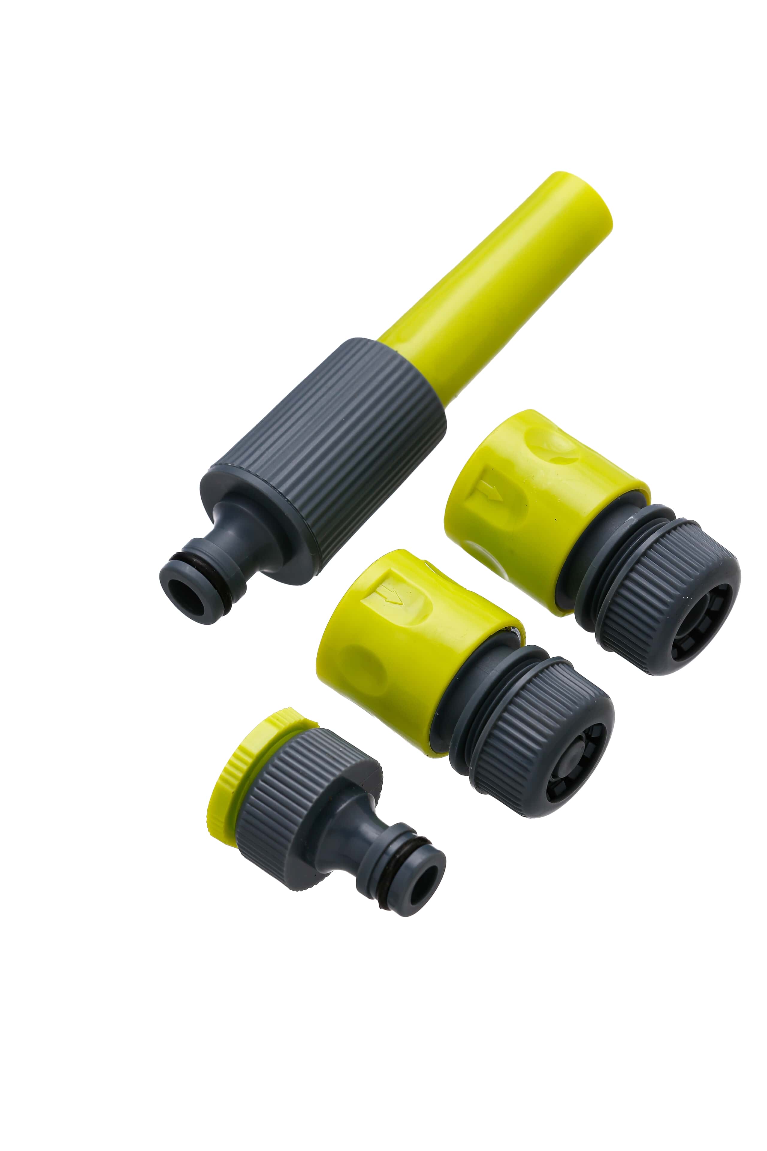 (11014) LANZA PARA RIEGO KIT (LANZA+ACOPLES 4PZS) "SANIPLAST" - MANGUERA ACCESORIOS - PISTOLA Y LANZ PARA RIEGO