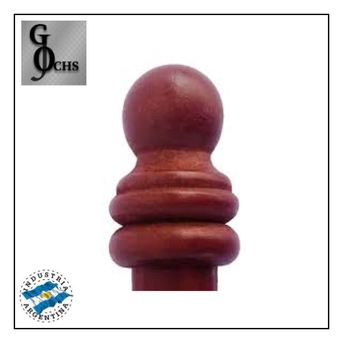 (231700) TERMINAL P/BARRAL DE MADERA 22MM (BOCHITA) - BARRALES Y SOPORTES - SOPORTE PARA BARRAL DE MADERA