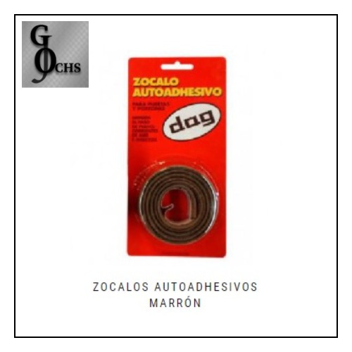 (29003) ZOCALO AUTOADHESIVO COLOR MARRON - FERRETERIA - ZOCALOS