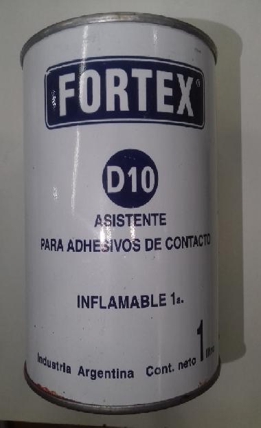 (44520) CEMENTO DE CONTACTO "FORTEX" (DILUYENTE X 1 LT.) - CEMENTO CONTACTO+COLA VINILICA - CEMENTO DE CONTACTO "FORTEX"