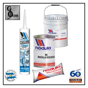 (80450) MASILLA VISCOSA NODULO 80 CARTUCHO X 450 GRS. - NODULO - PRODUCTOS NODULO