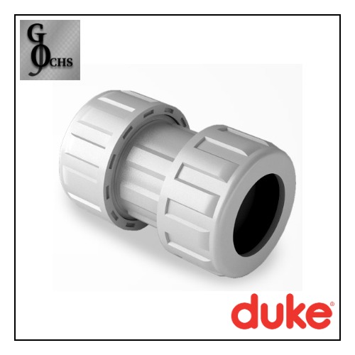 (ACO12) ACOPLE DE COMPRESION "DUKE" DE 1/2 PARA CAOS PVC - SANITARIOS - ..