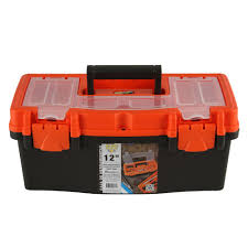 (ALI12) CAJA PLASTICA "ALIGAS" P/HERRAMIENTAS 12" CON GAVETERO Y BANDEJA - FERRETERIA - CAJAS PLASTICAS P/HERRAMIENTAS