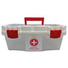 (ALIBO) CAJA BOTIQUIN 12" PRIMEROS AUXILIOS - FERRETERIA - CAJAS PLASTICAS P/HERRAMIENTAS