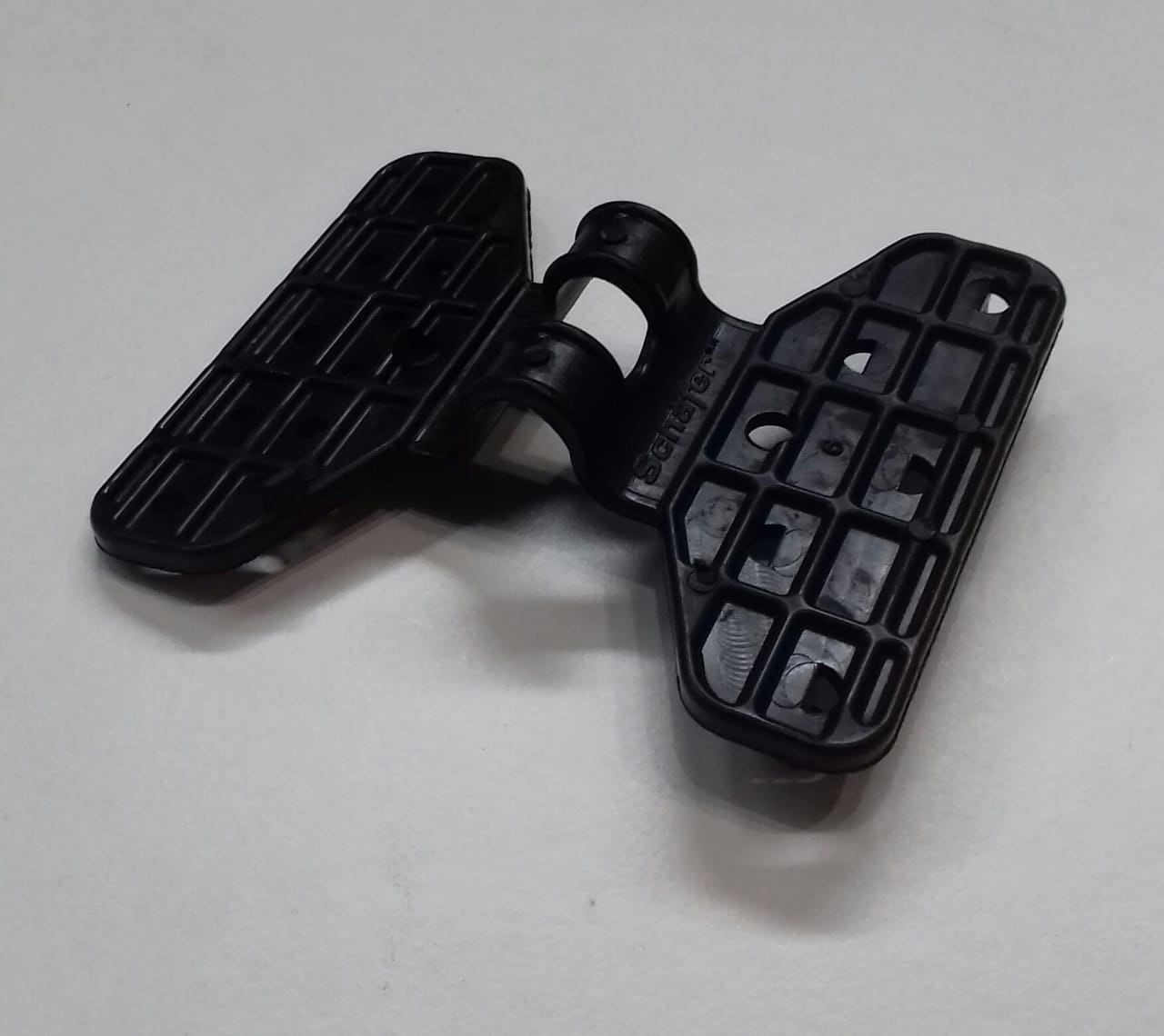 (BSCNE) BROCHE PLASTICO P/ TEJIDO 1/2 SOMBRA NEGRO "SCHAFER" - FERRETERIA - BROCHES PARA MEDIA SOMBRA