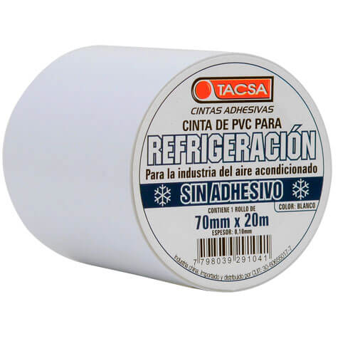 (CINRE) CINTA REFRIGERACION "TACSA" SIN ADHESIVO 20 MTS. - CINTAS - REFRIGERACION