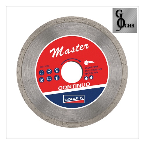 (DCA23) DISCOS DIAMANTADOS "AA" CONTINUO DE 230 MM - DISCOS DIAMANTADOS - DOBLE A MASTER