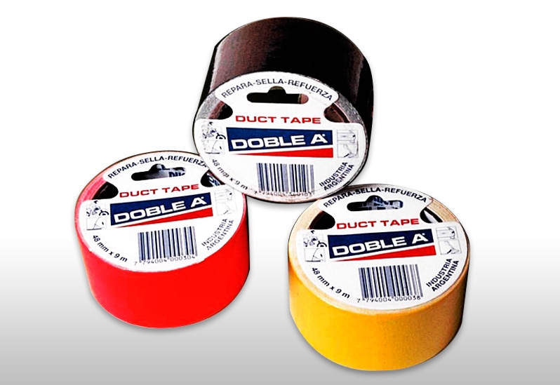 (DUCAMA) CINTA DUC-TAPE "AA" 48 MM X 9 MTS AMARILLA - CINTAS - CINTAS DUC TAPE