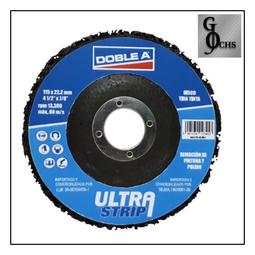 (DULST) DISCO ULTRA STRIP AA DE 115 MM - DISCOS ESMERILES"AA" - DISCOS ESMERILES DE 115