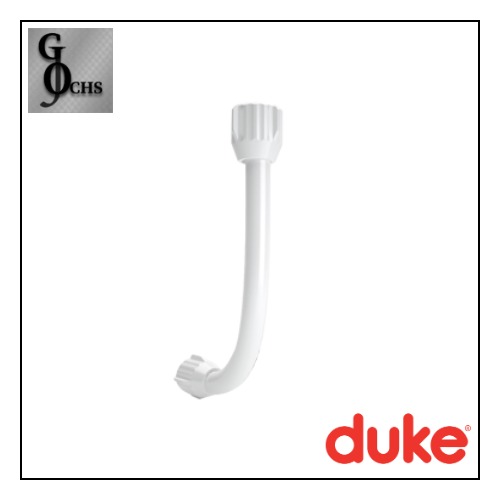 (DUP20B) CHICOTE PLASTICO DE 1/2 X 20 CM BLANCO - SANITARIOS - CHICOTES PLASTICOS