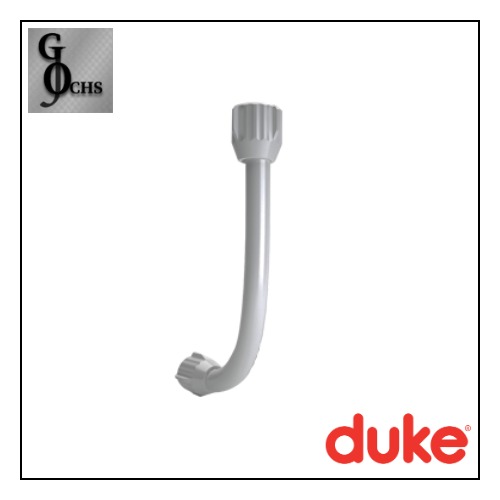 (DUP30) CHICOTE PLASTICO DE 1/2 X 30 CM GRIS - SANITARIOS - CHICOTES PLASTICOS