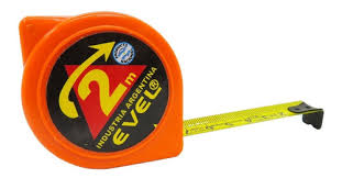 (E102) CINTA METRICA "EVEL" NRO.  102 ( 2 MTS. CON ENGANCHE) - CINTAS - CINTAS METRICAS "EVEL"