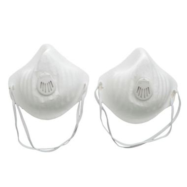 (EVO1173) MASCARA/BARBIJO REFORZADA  PARA POLVO X 10U - FERRETERIA - BARBIJO - MASCARILLA