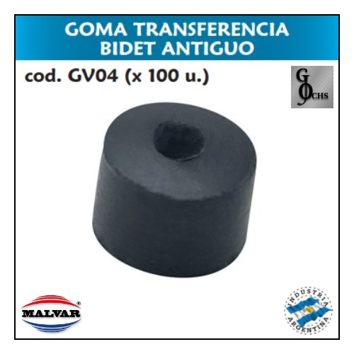 (GV04) GOMA TRANSFERENCIA BIDET ANTIGUO - SANITARIOS - ARTICULOS DE GOMA