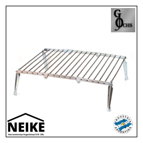 (PARRI1) PARRILLA PLEGABLE "NEIKE" NRO 2 (42 X 45 CM) - FERRETERIA - VARIOS FERRETERIA