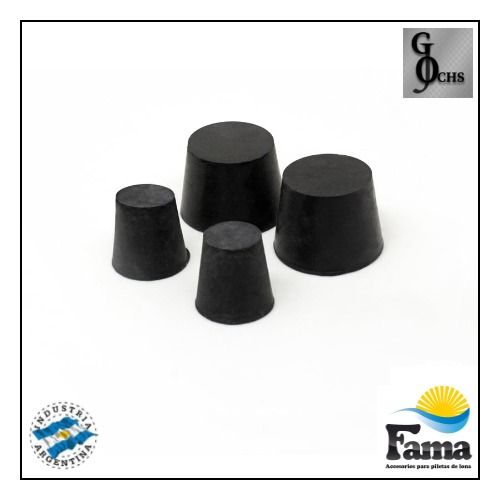 (PILCH) TAPON DE GOMA CONICO CHICO  (18/23 MM) - FERRETERIA - PILETA LONA CUBRE PILETA Y ACCESORIOS