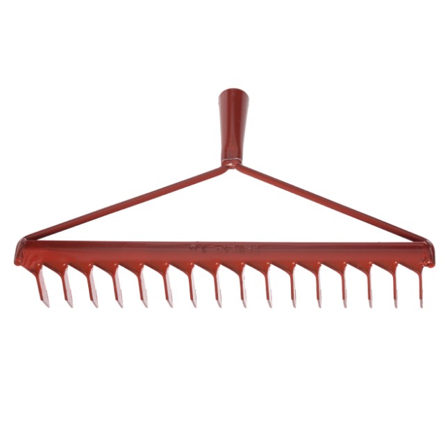 (RAF16) RASTRILLO DE 16 DIENTES CON ARCO (36CM) "FERCAS" - HERRAMIENTAS - RASTRILLOS