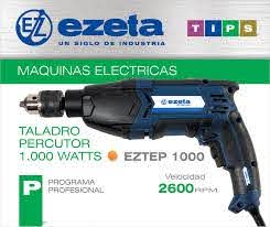 (TAPE10) MAQUINAS ELECTRICAS "EZETA" TALADRO PERCUTOR 1000 WATTS - HERRAMIENTAS ELECTRICAS - MAQUINAS