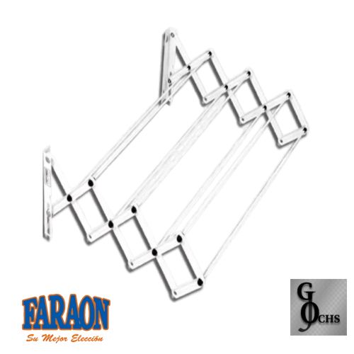 (TEF780) TENDEDERO EXTENSIBLE 80CM 7 VARILLAS   "FARAON" - TENDEDEROS - EXTENSIBLES Y OTROS