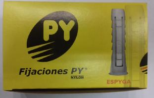(TESPY6) TARUGOS "PY" ESPYGA  NRO. 6  X 100 UNID. - TARUGOS - TARUGOS