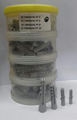 (TGF570) TARUGOS "PY" KIT 75 DE 5 - 50 DE 6 - 25 DE 8 - 15 DE 10 - TARUGOS - TARUGOS