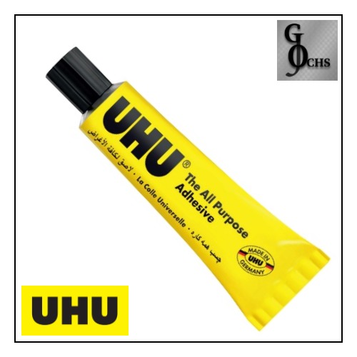 (UNI35) "UHU" ADHESIVO  UNIVERSAL  X 35ML TRANSPARENTE - FERRETERIA - PRODUCTOS "UHU" PEGAMENTOS