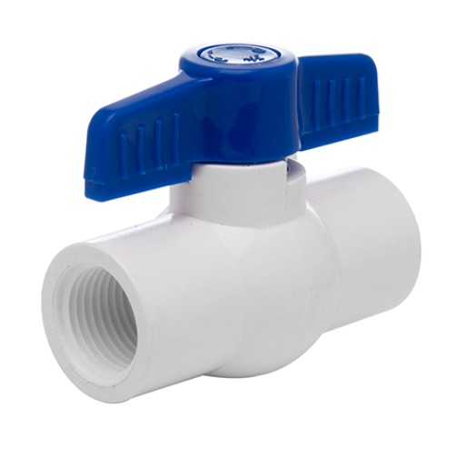 (VEPVC50) VALVULA ESFERICA PVC  1" "GLOSS" - SANITARIOS - VALVULAS ESFERICAS PLASTICA