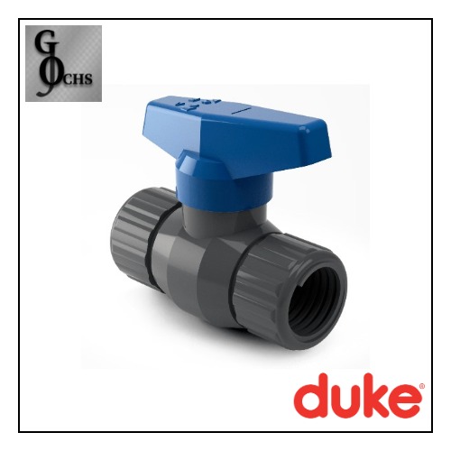 (VLV55) VALVULA A ESFERA "DUKE" DE PVC DE 3/4 - SANITARIOS - VALVULAS ESFERICAS PLASTICA