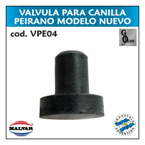(VPE04) VALVULA PARA CANILLA PEIRANO MODELO NUEVO - SANITARIOS - VALVULAS PARA CANILL