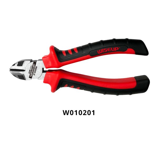 (W010201) ALICATE CORTE OBLICUO 6" "WISEUP" - HERRAMIENTAS - ALICATES